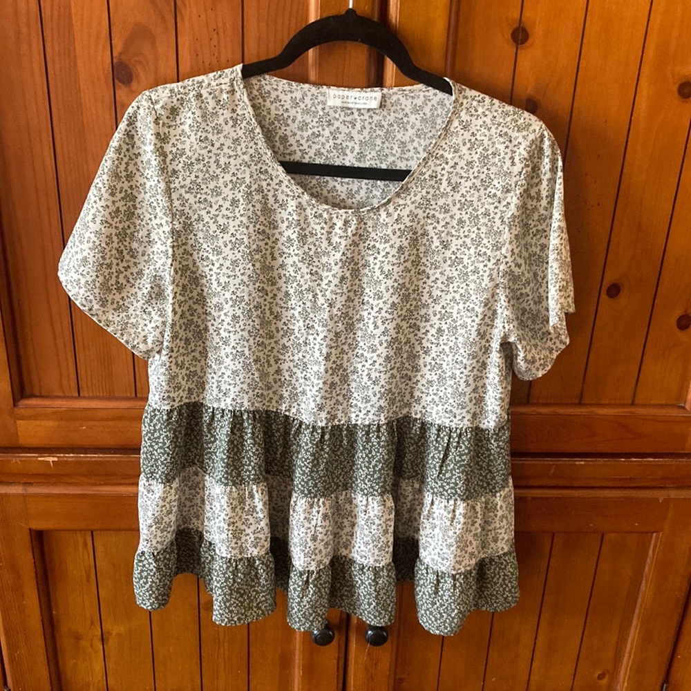 Paper Crane top sz med